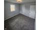 Bedroom with updated closet and fresh paint at 6805 E County Road 100 S, Avon, IN 46123