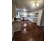 Kitchen with white cabinets, granite counters, and stainless steel appliances at 6805 E County Road 100 S, Avon, IN 46123