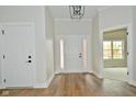 Bright entryway with hardwood floors and access to other rooms at 2749 Stones Bay Dr, Greenwood, IN 46143