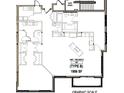 Two-bedroom floor plan, 1906 sq ft, showing layout and spacious rooms at 1155 S Rangeline Rd # 507, Carmel, IN 46032