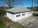 Detached three-car garage at 1185 N 10Th St, Noblesville, IN 46060