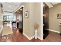 Stylish condo hallway with hardwood floors at 1 Virginia Ave # 703, Indianapolis, IN 46204
