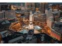 Monument Circle in Indianapolis at night at 1 N Illinois St # 2101, Indianapolis, IN 46204