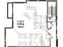 Two-bedroom floor plan, 1906 square feet at 1155 S Rangeline Rd # 501, Carmel, IN 46032
