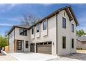 Modern two-story home with attached two-car garage and concrete driveway at 441 W 86Th St, Indianapolis, IN 46260