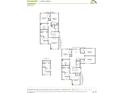 Second floor plan featuring multiple bedrooms and bathrooms at 134 W Franklin St, Shelbyville, IN 46176