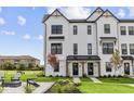 Modern farmhouse style two-story home with black accents at 7107 Pate Hollow Dr, Brownsburg, IN 46112