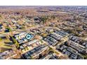 Aerial view showcasing the community near Port Harrison State Park at 7622 Vintage Ct, Indianapolis, IN 46226