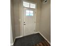 Interior view of front door with sidelights at 2170 Galleone Way, Plainfield, IN 46168