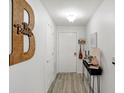 Bright entryway with decorative letter B at 6517 Emerald Hill Ct # Apt 312, Indianapolis, IN 46237