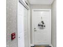 Apartment entry with white door at 6517 Emerald Hill Ct # Apt 312, Indianapolis, IN 46237