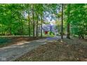 Long driveway leading to a beautiful home at 6438 Pin Oak Dr, McCordsville, IN 46055