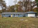 Ranch house with attached garage and yard at 915 W Lakeview Dr, Nineveh, IN 46164