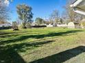 Spacious backyard with large grassy area at 1714 S Goodlet Ave, Indianapolis, IN 46241