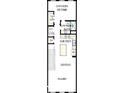First floor plan features kitchen, dining area, Gathering room, owner's bath, and walk-in closet at 718 Kinzer Dr, Carmel, IN 46032