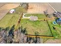 House on a large lot with a pool and detached barn at 11262 N Everett Rd, Monrovia, IN 46157