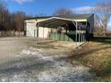 Metal building with covered parking and porch at 5800 S State Rd 37, Tipton, IN 46072