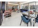 Elegant lobby lounge area with contemporary furniture and large windows at 3965 N Meridian St # Apt 2A, Indianapolis, IN 46208