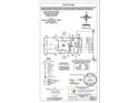 Plot plan of property showing house location,driveway, and lot details at 1014 Stonehaven Dr, Indianapolis, IN 46239