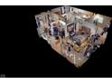3D Model of a home's interior, showing the layout of the rooms and furnishings at 6031 S Eaton Ave, Indianapolis, IN 46259