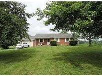 Brick ranch house with a large green yard at 18483 Mallery Rd, Noblesville, IN 46060