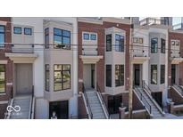 Modern townhouses with brick and siding exteriors at 673 E 16Th St, Indianapolis, IN 46202