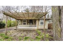 Charming house with pergola and small porch at 6568 Cornell Ave, Indianapolis, IN 46220