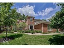 Brick front of a charming two-story home at 6470 Meridian Pkwy # Apt D, Indianapolis, IN 46220