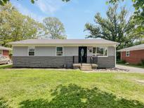 Charming Ranch home with a well-maintained lawn at 4013 N Graham Ave, Indianapolis, IN 46226