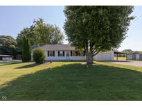 Charming one-story home with a detached garage at 941 N 500 W, Columbus, IN 47201