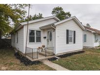 Charming single story home with a small front yard at 762 Teal St, Shelbyville, IN 46176