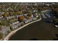 Luxury waterfront community with fall colors at 8168 Shorewalk Dr # A, Indianapolis, IN 46236