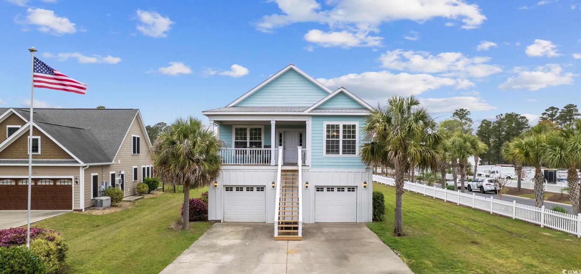 Photo one of 3851 Journeys End Rd. Murrells Inlet SC 29576 | MLS 2407385