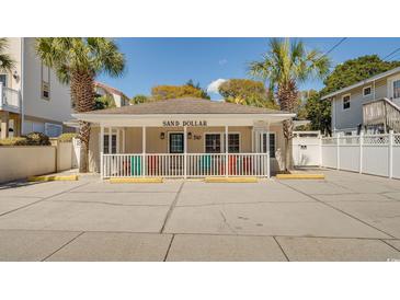 House exterior, Sand Dollar, 510, vacation rental at 510 Hillside Dr. S, North Myrtle Beach, SC 29582