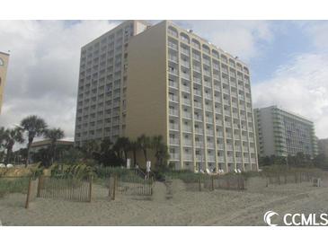 High-rise building exterior near beach at 1207 S Ocean Blvd. # 20606, Myrtle Beach, SC 29577