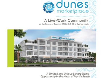 Live-work community with ground floor retail spaces at 5200 North Kings Hwy. # 2-A, Myrtle Beach, SC 29577