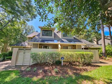 Two-story townhome with attractive landscaping and private gated entry at 226 Westleton Dr. # 19-D, Myrtle Beach, SC 29572