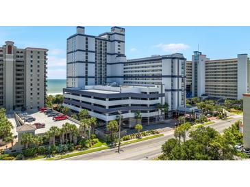 High-rise building near the beach with parking and ocean views at 5308 N Ocean Blvd. # 715, Myrtle Beach, SC 29577