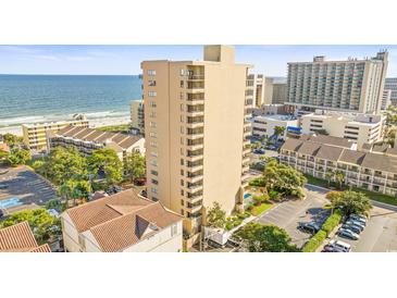 Oceanfront building with parking and pool; close to other hotels at 210 75Th Ave. N # 4045, Myrtle Beach, SC 29572