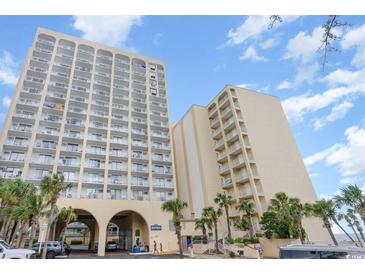 High-rise beachfront building with parking and pool access at 1207 S Ocean Blvd. # 20504, Myrtle Beach, SC 29577
