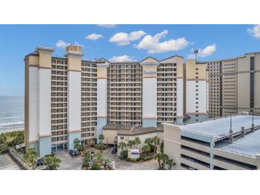 Beachfront high rise building with parking and ocean views at 4800 S Ocean Blvd. # 319, North Myrtle Beach, SC 29582