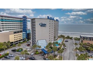 Carolina Winds oceanfront resort; parking, pool, and beach views at 200 76Th Ave. N # 511, Myrtle Beach, SC 29577