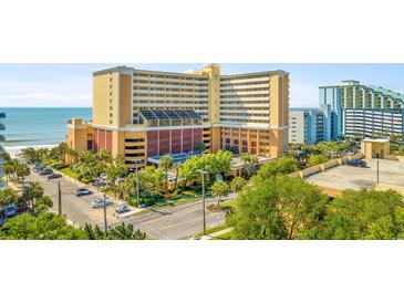 Oceanfront hotel with parking and beautiful landscaping at 6900 N Ocean Blvd. # 625, Myrtle Beach, SC 29572