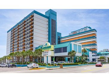 Landmark Resort, a multi-story hotel with oceanfront location and ample parking at 1501 S Ocean Blvd. # 1040, Myrtle Beach, SC 29577