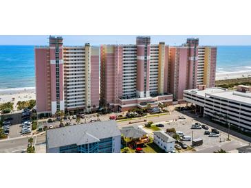 Oceanfront high-rise building with parking and beach access at 2701 S Ocean Blvd. # 1817, North Myrtle Beach, SC 29582