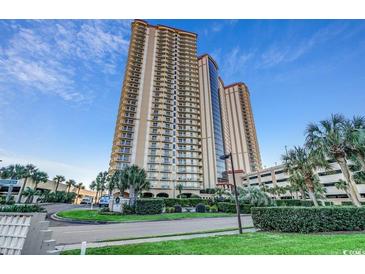 Luxury high-rise building with oceanfront views at 8500 Margate Circle # 2704, Myrtle Beach, SC 29572