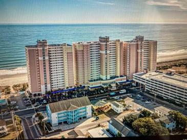 Oceanfront building with parking and beautiful ocean views at 2711 S Ocean Blvd. # 1522, North Myrtle Beach, SC 29582