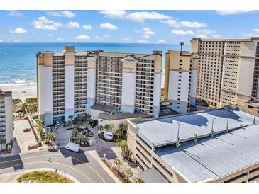 Oceanfront resort building with parking and great ocean views at 4800 S Ocean Blvd. # 412, North Myrtle Beach, SC 29582
