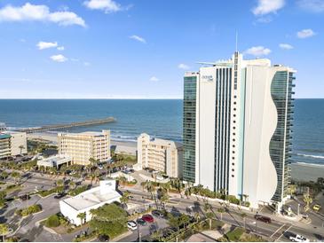 Oceanfront resort complex with two high-rise buildings and beach access at 107 Ocean Blvd. S # 507, Myrtle Beach, SC 29577