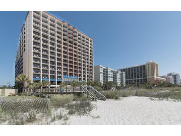 Beachfront resort with boardwalk access to sandy beaches at 6804 N Ocean Blvd. # 1537, Myrtle Beach, SC 29572